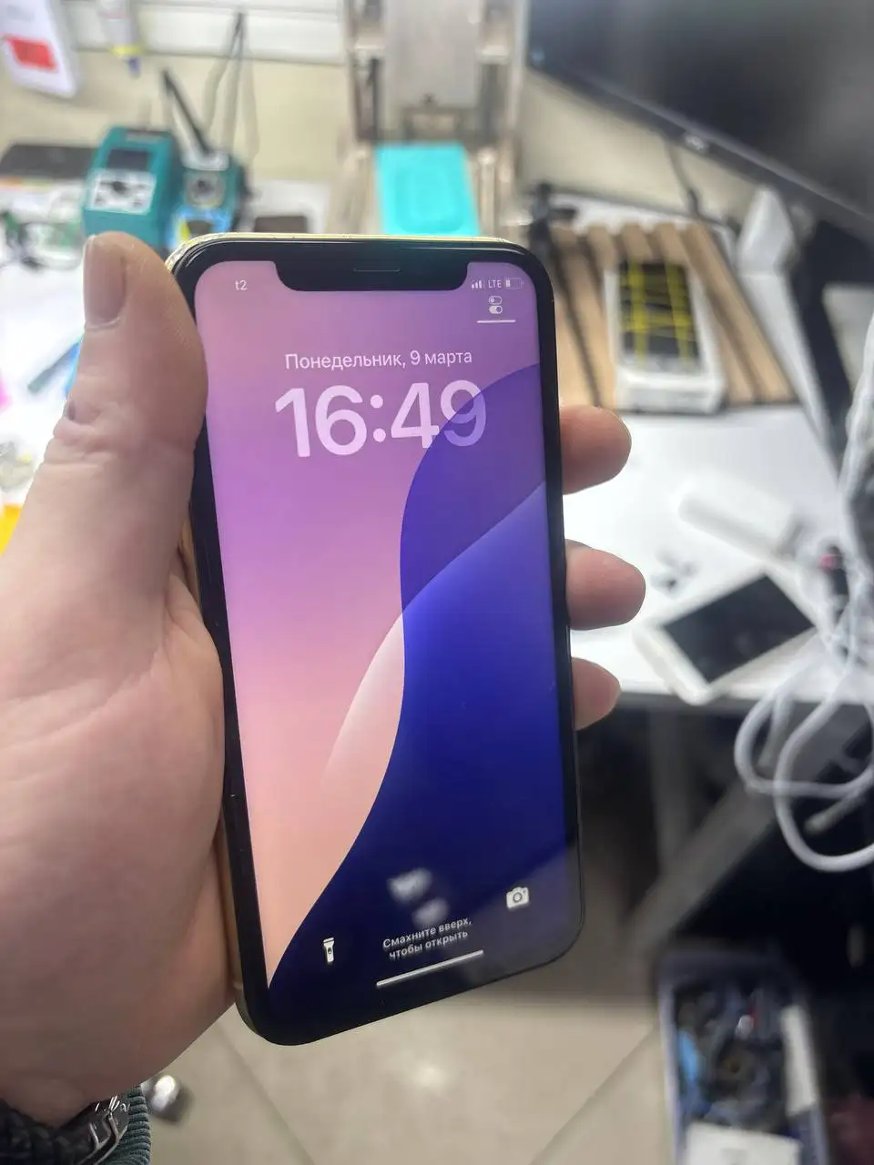 iPhone Xr на запчасти или под ремонт - Смартфоны и телефоны (Электроника) в Саранск