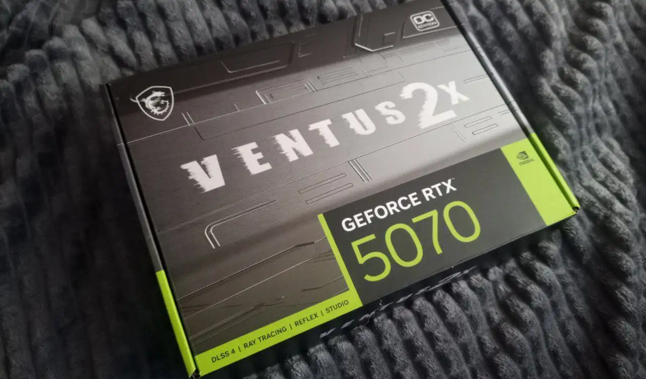 Видеокарта RTX 5070 в отличном состоянии - Компьютерные комплектующие (Электроника) в Саранск