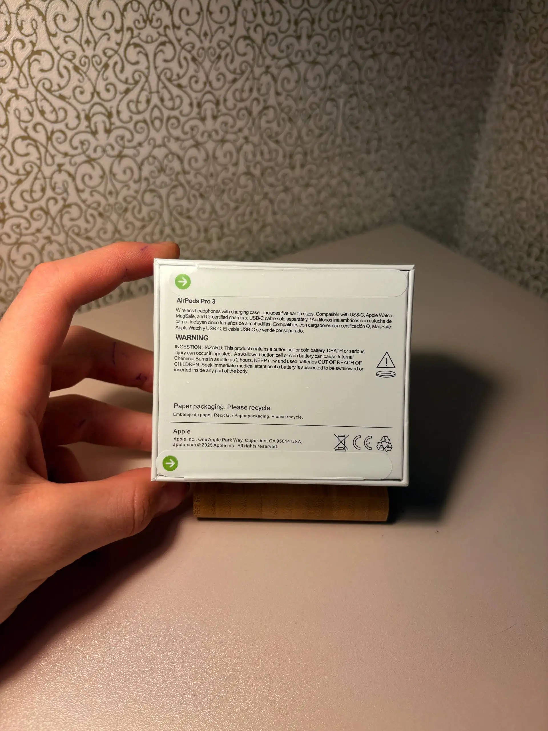 AirPods Pro 3 копия высокого качества - Аудиотехника (Электроника) в Саранск