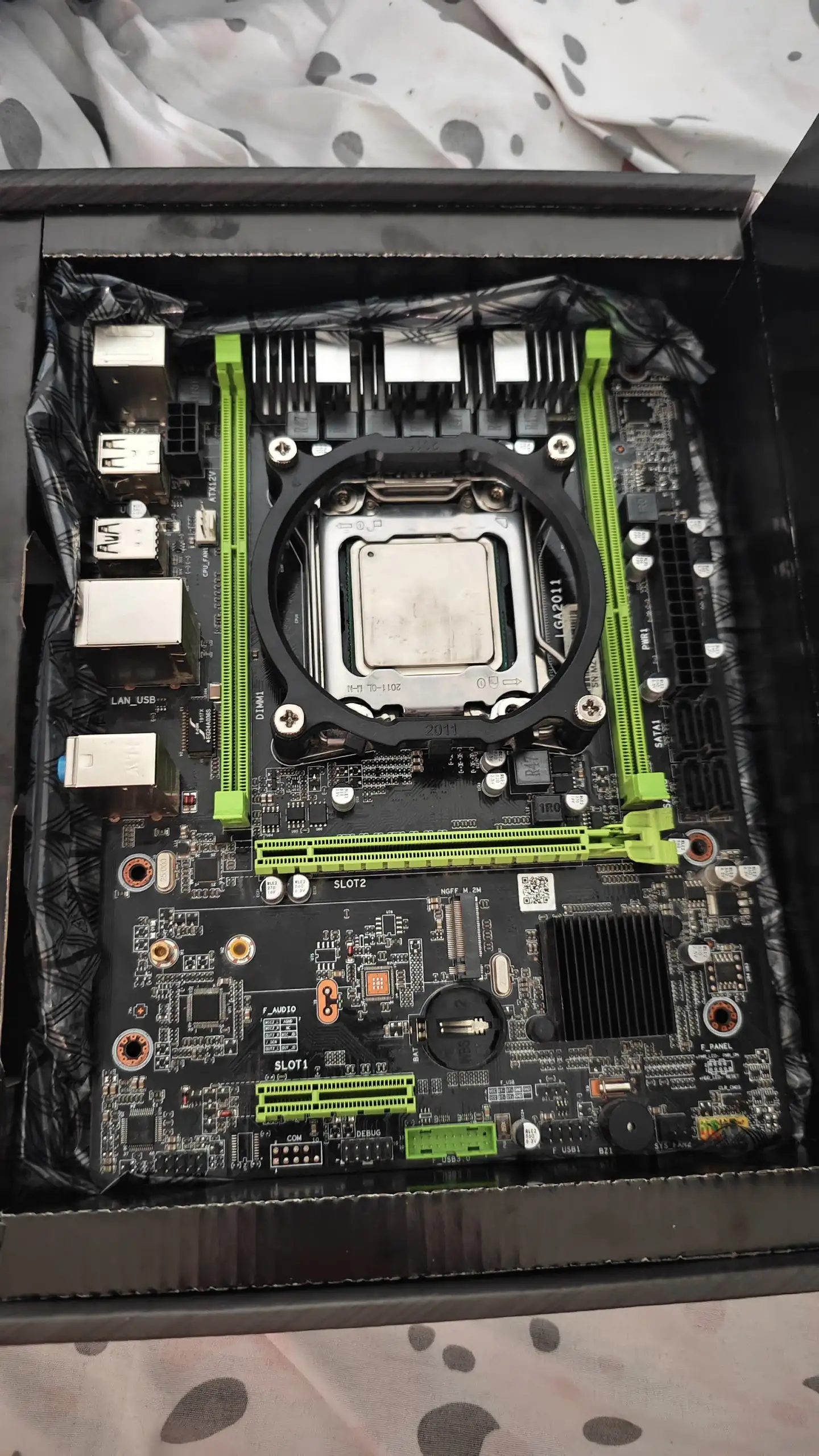 Материнская плата с процессором - Электроника в Саранск