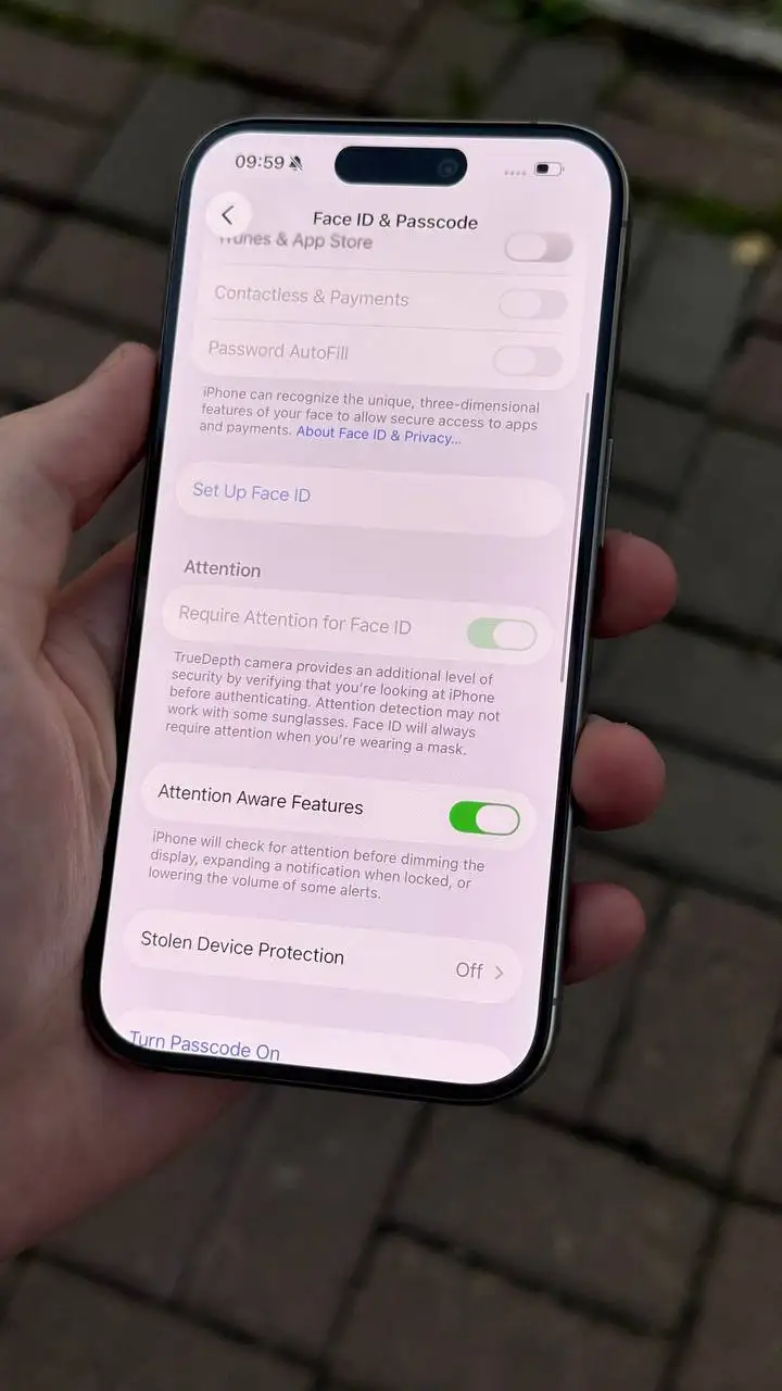 iPhone 15 Pro 256GB не работает Face ID - Смартфоны и гаджеты (Электроника) в Саранск