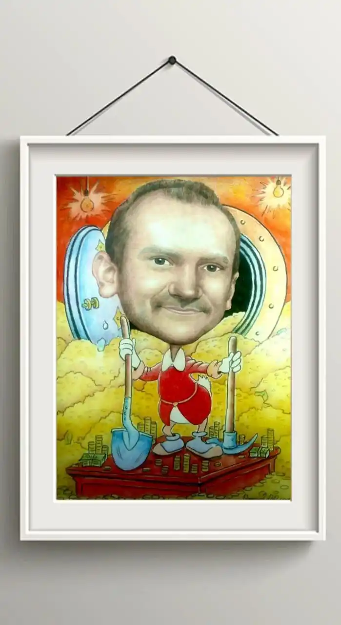 Шаржи и портреты с фотографии