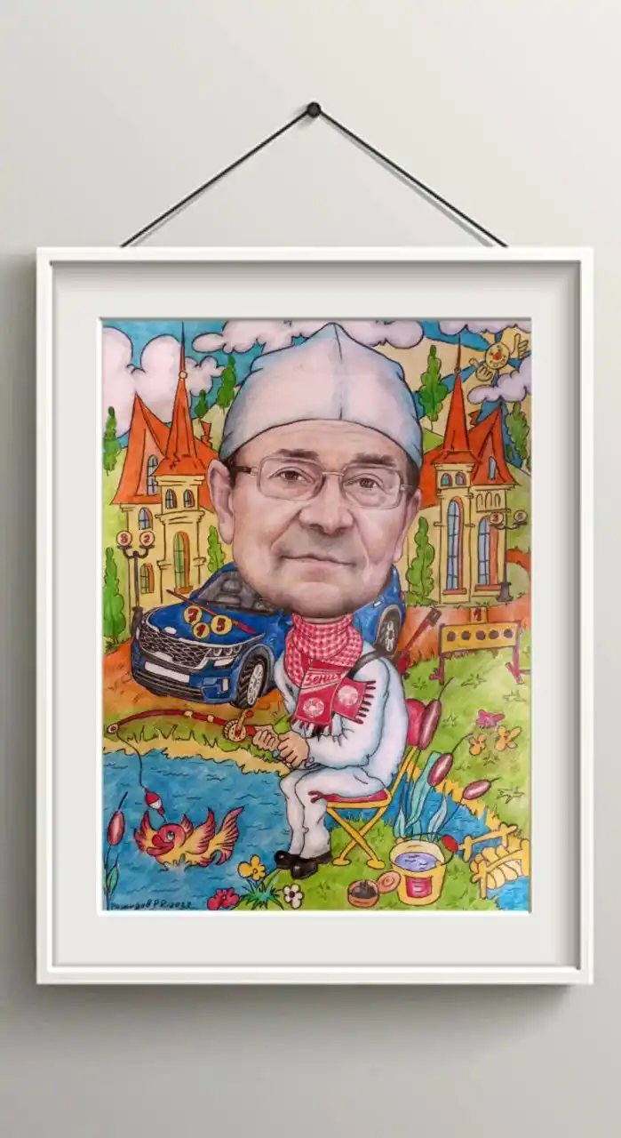 Шаржи и портреты с фотографии