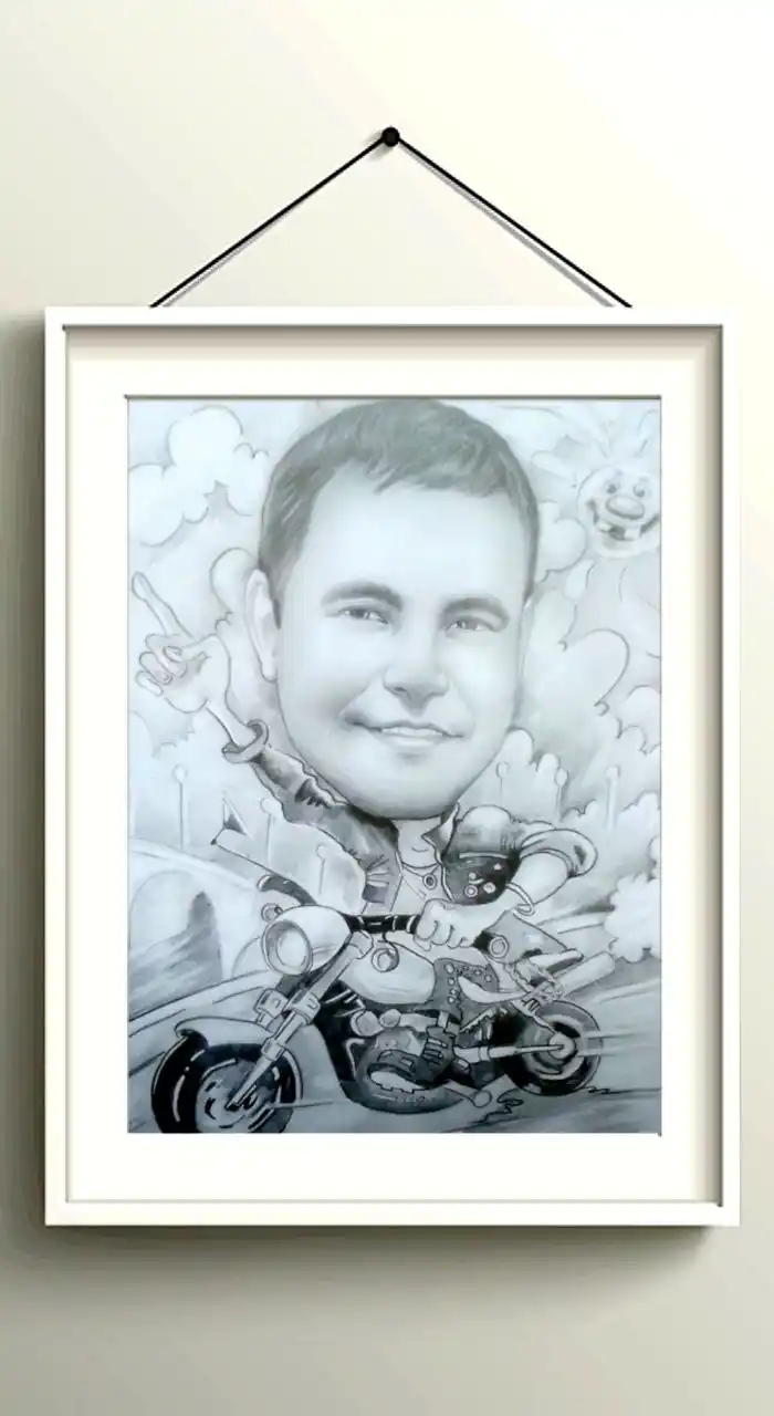 Шаржи и портреты с фотографии