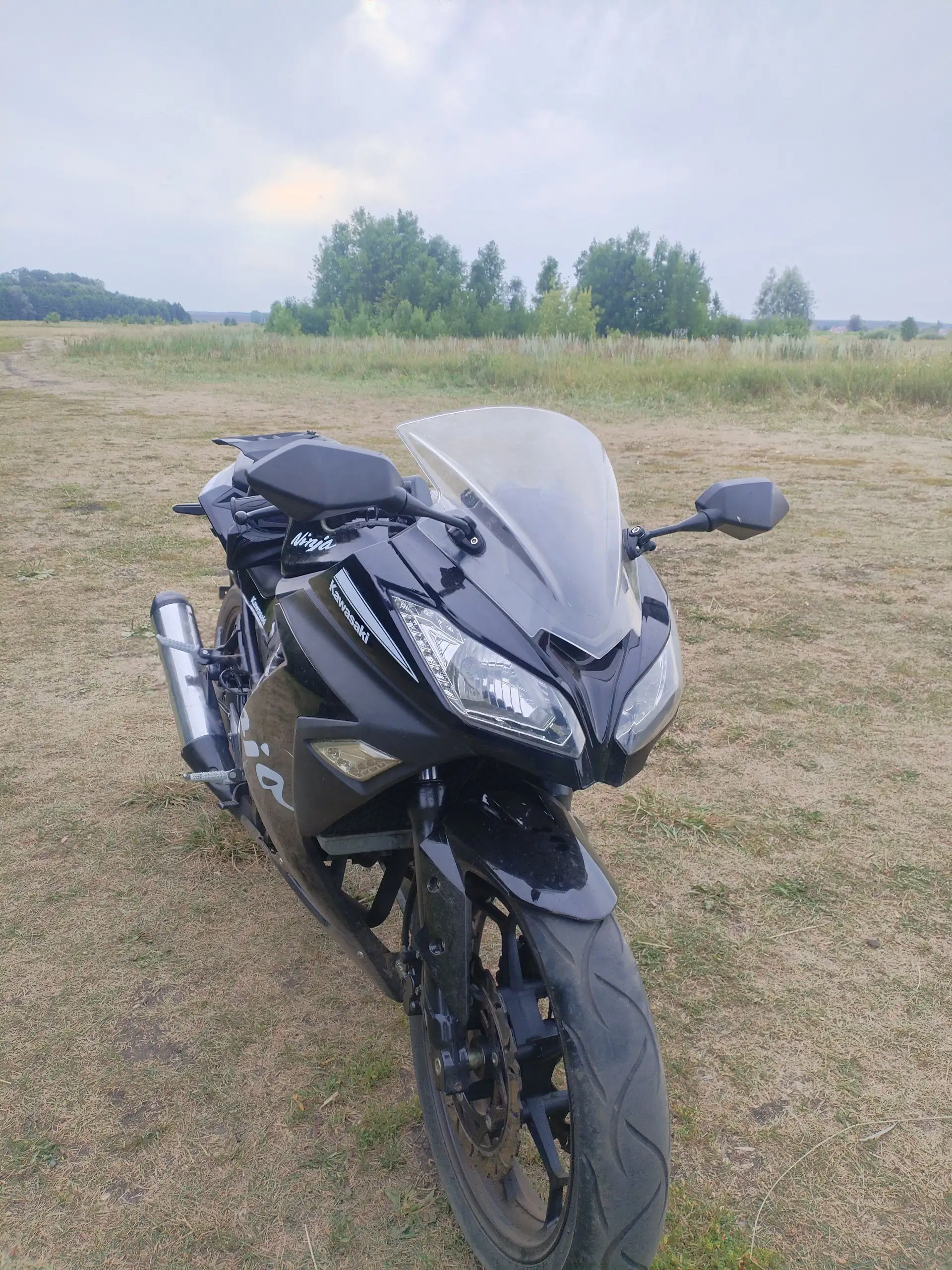 Kawasaki Ninja 250 переделанный под спорт байк - Мотоциклы (Авто) в Уфа