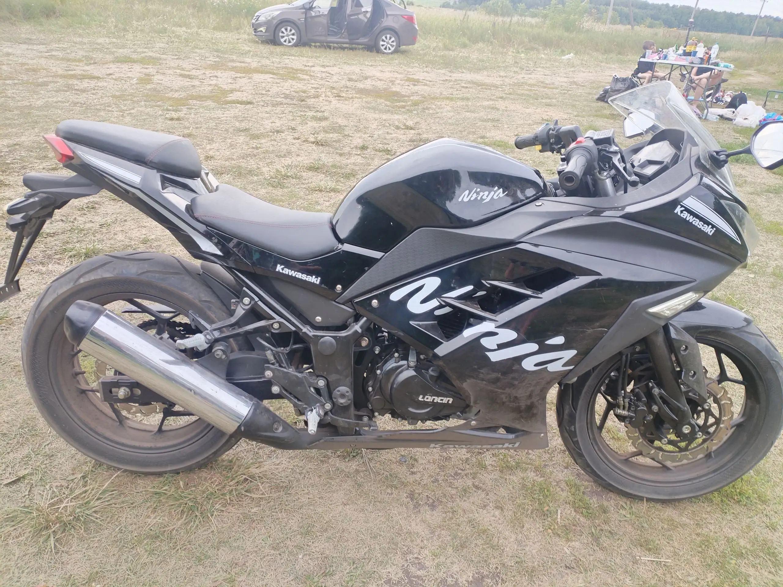 Kawasaki Ninja 250 переделанный под спорт байк - Мотоциклы (Авто) в Уфа