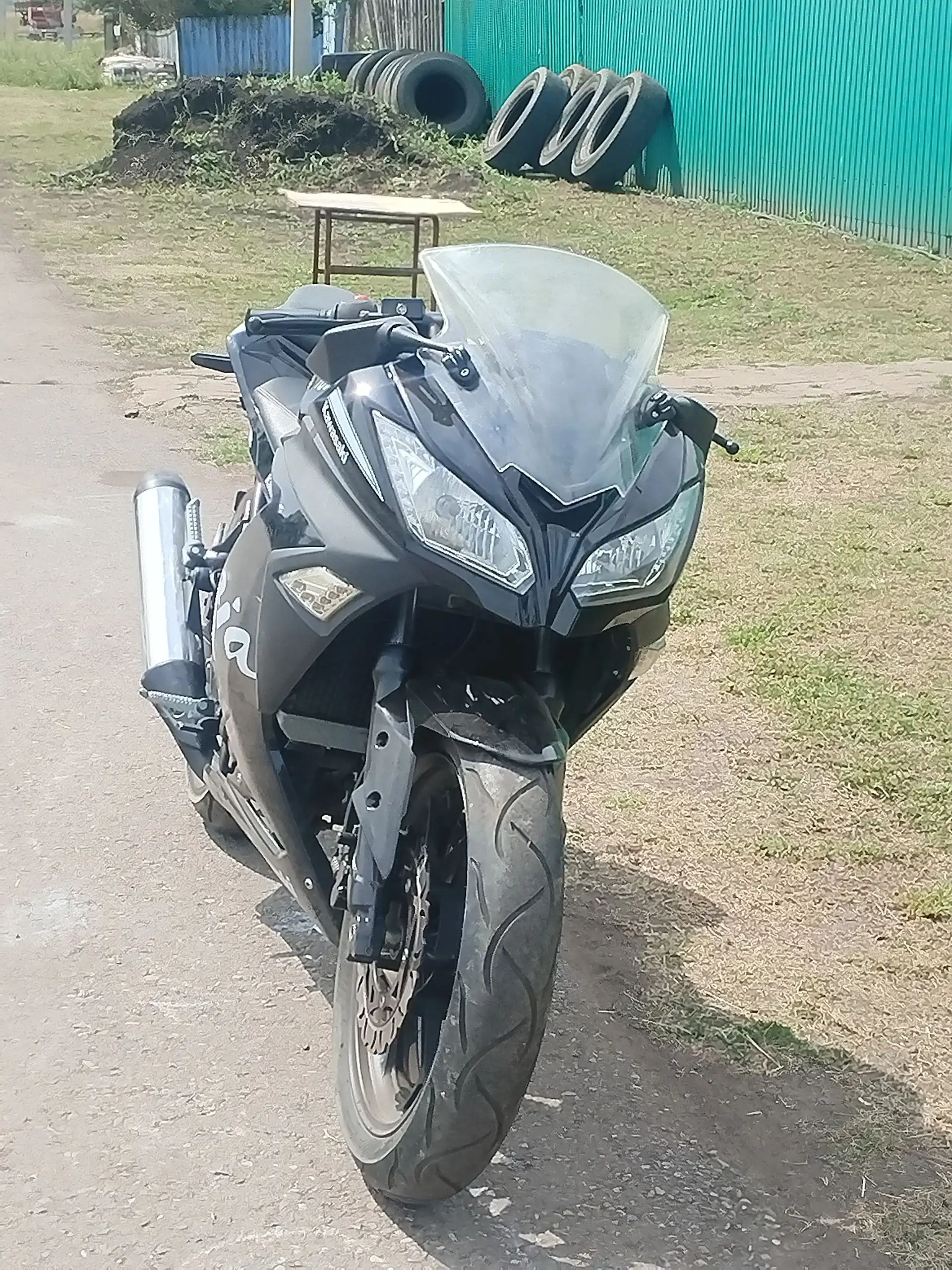 Kawasaki Ninja 250 переделанный под спорт байк - Мотоциклы (Авто) в Уфа