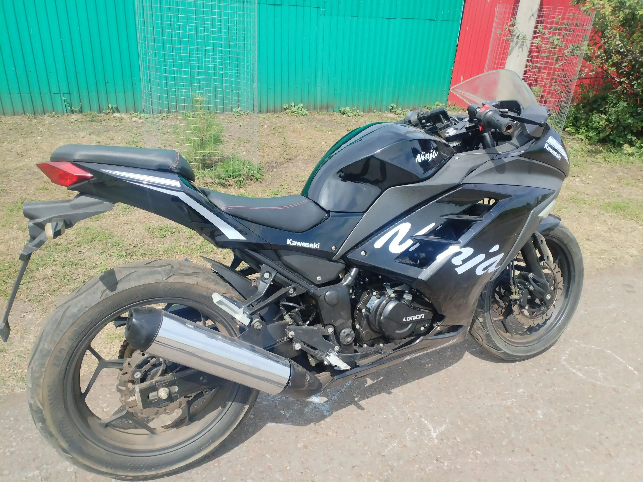 Kawasaki Ninja 250 переделанный под спорт байк - Мотоциклы (Авто) в Уфа