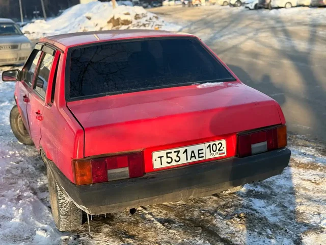 ВАЗ 21099 1997 г.в. (проект, карбюратор, красный) - УАЗ Патриот в Уфа