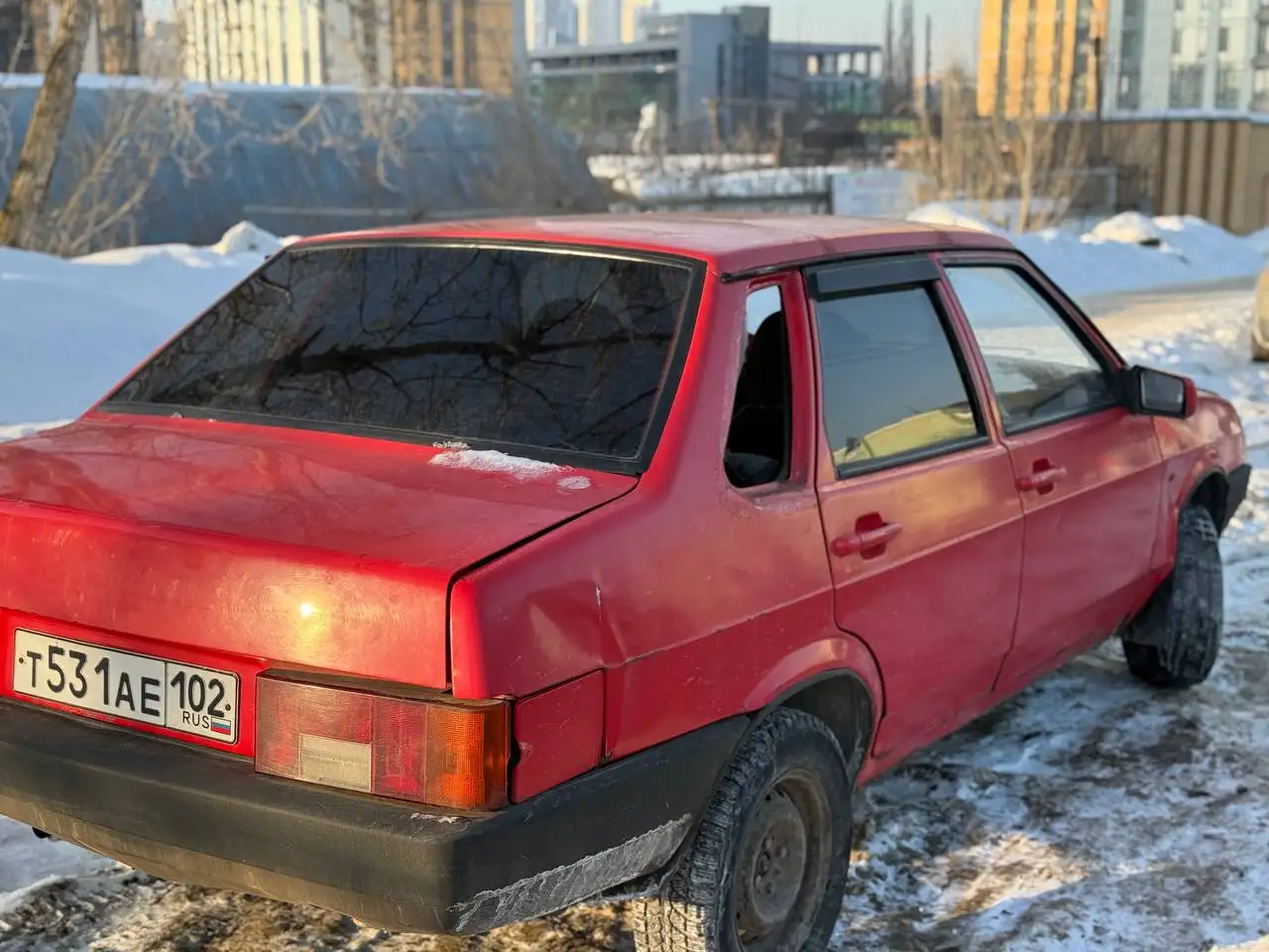 ВАЗ 21099 1997 г.в. (проект, карбюратор, красный) - Легковые автомобили (Авто) в Уфа