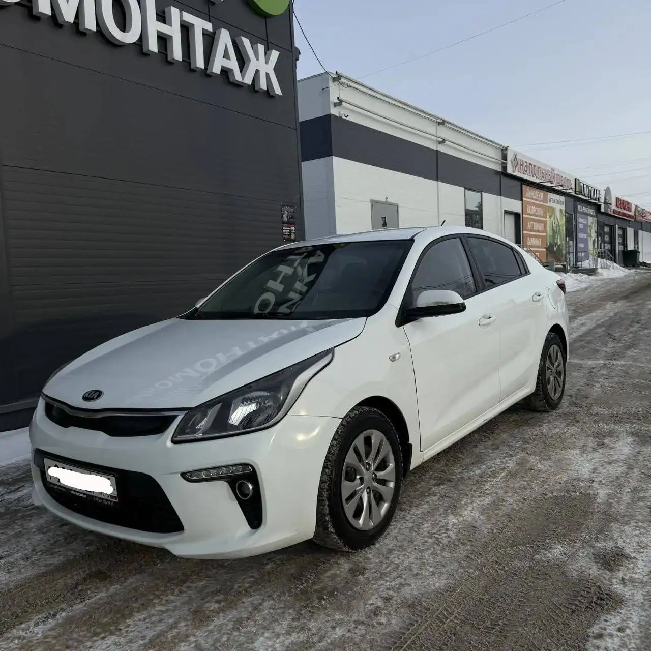 Kia Rio 2019 год 1.6 AT 123л.с. с пробегом 155 000 км - Авто в Уфа