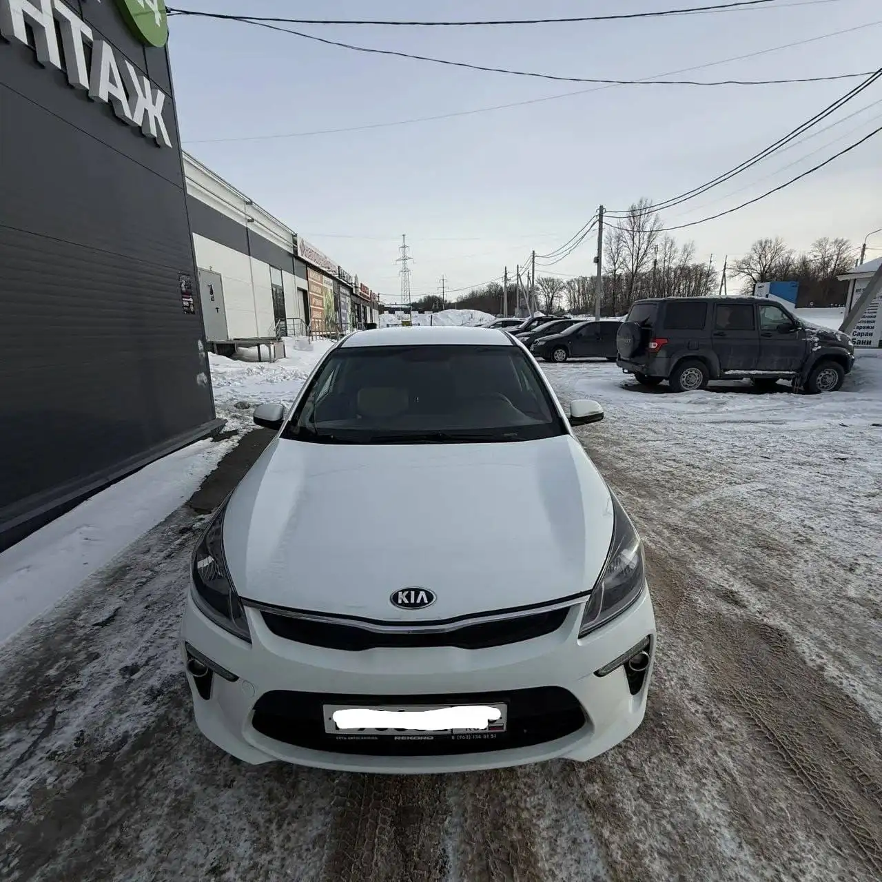 Kia Rio 2019 год 1.6 AT 123л.с. с пробегом 155 000 км - Авто в Уфа