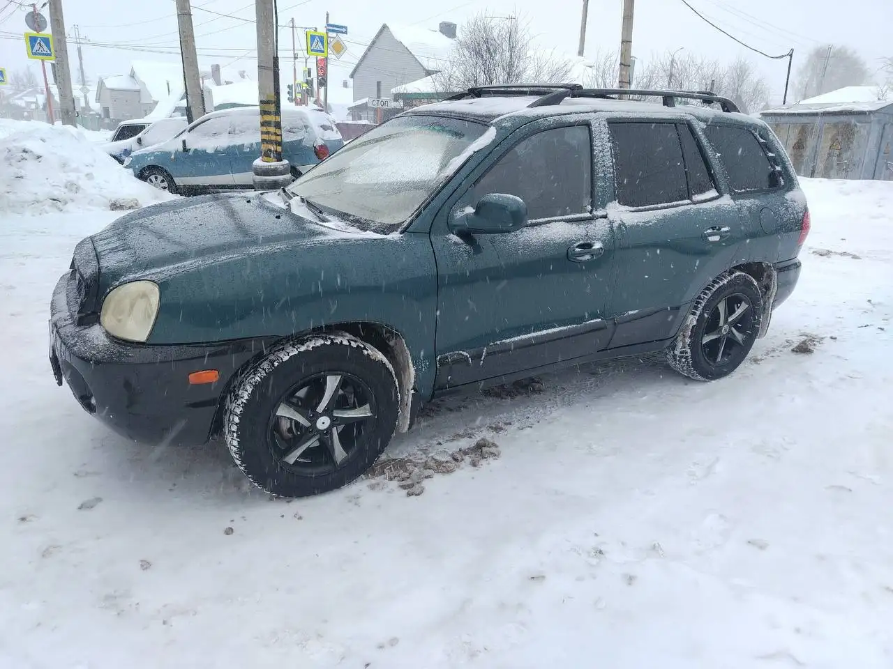 Продам Hyundai Santa Fe 2003 года - Внедорожники, кроссоверы (Авто) в Стерлитамак