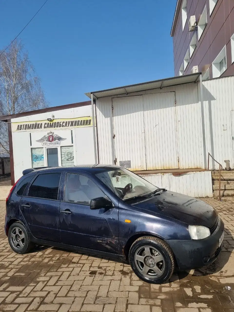 Продажа Lada Kalina 2008 года с ГУР и кондиционером - Авто в Октябрьский