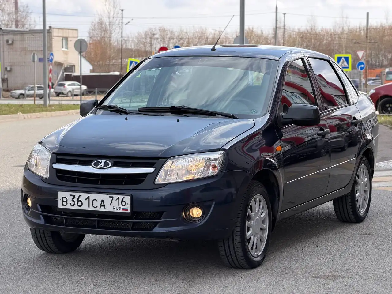 LADA GRANTA 2014 1.6 87лс с кондиционером - Авто в Казань