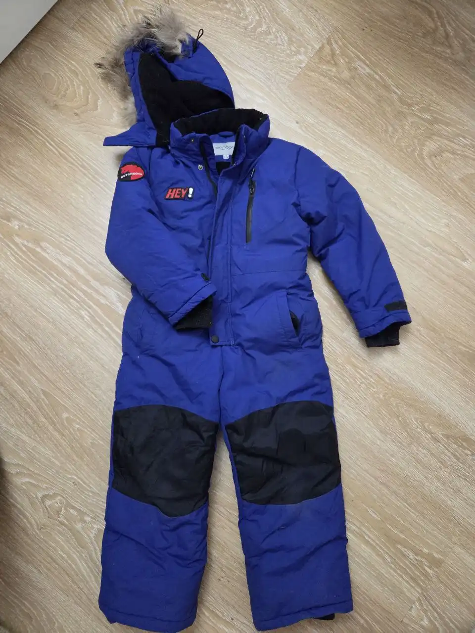 Супер тёплый комбинезон размер 116-122