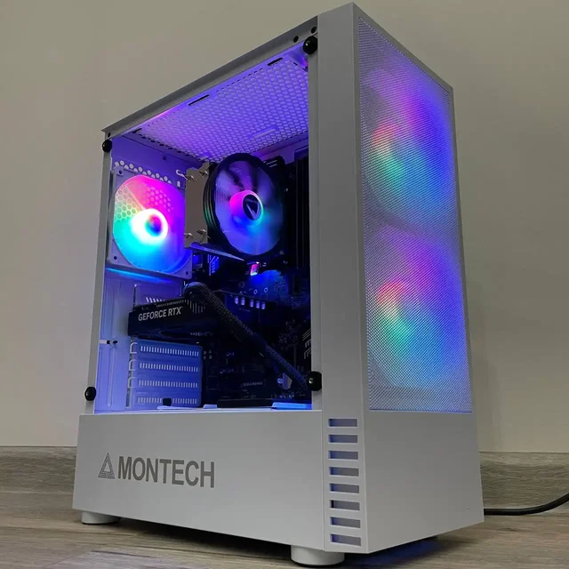 Игровой компьютер Ryzen 5 4500 + RTX 4060 - Электроника в Екатеринбург