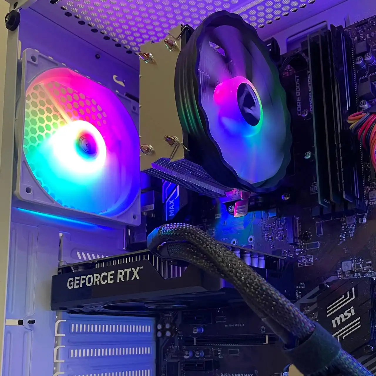 Игровой компьютер Ryzen 5 4500 + RTX 4060