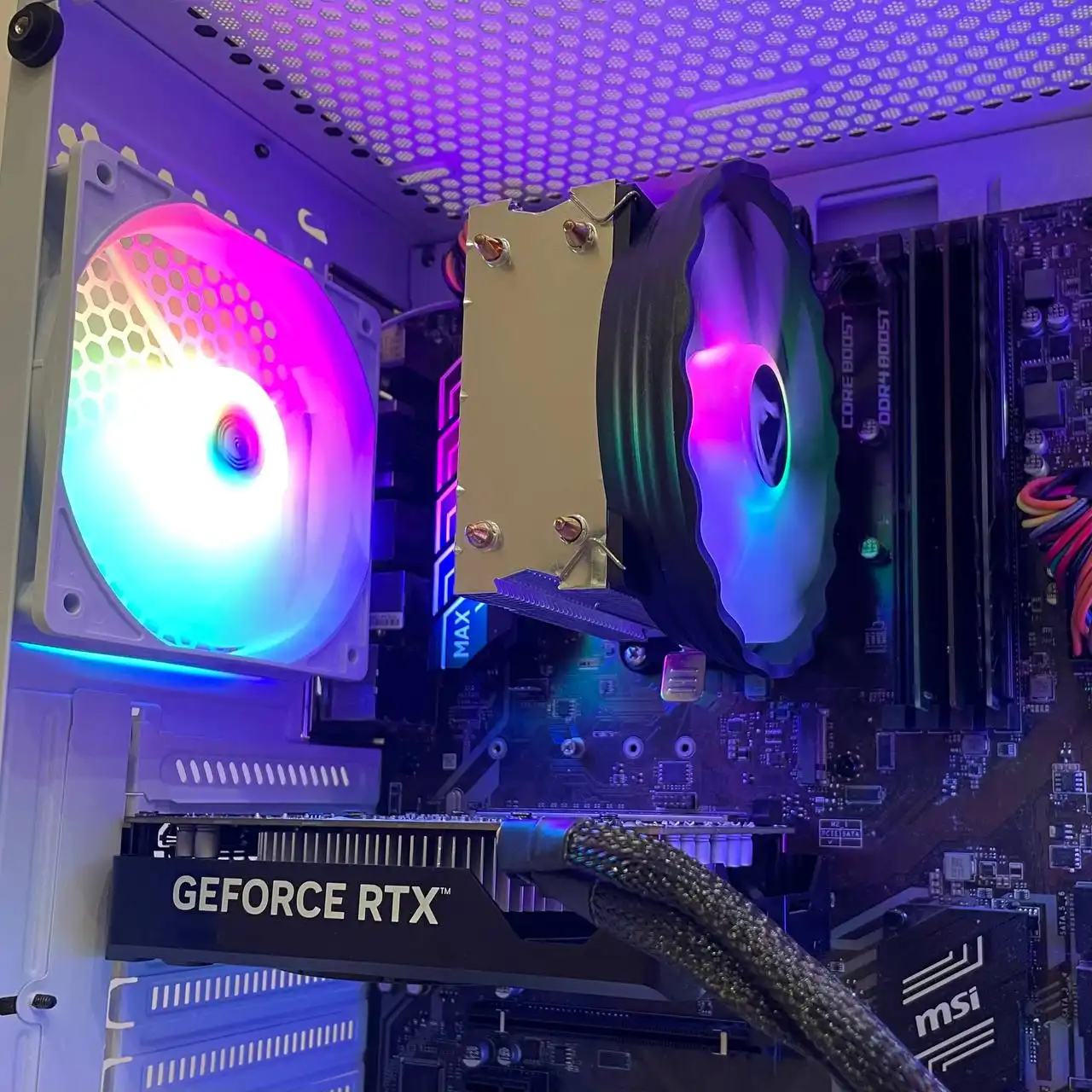 Игровой компьютер Ryzen 5 4500 + RTX 4060