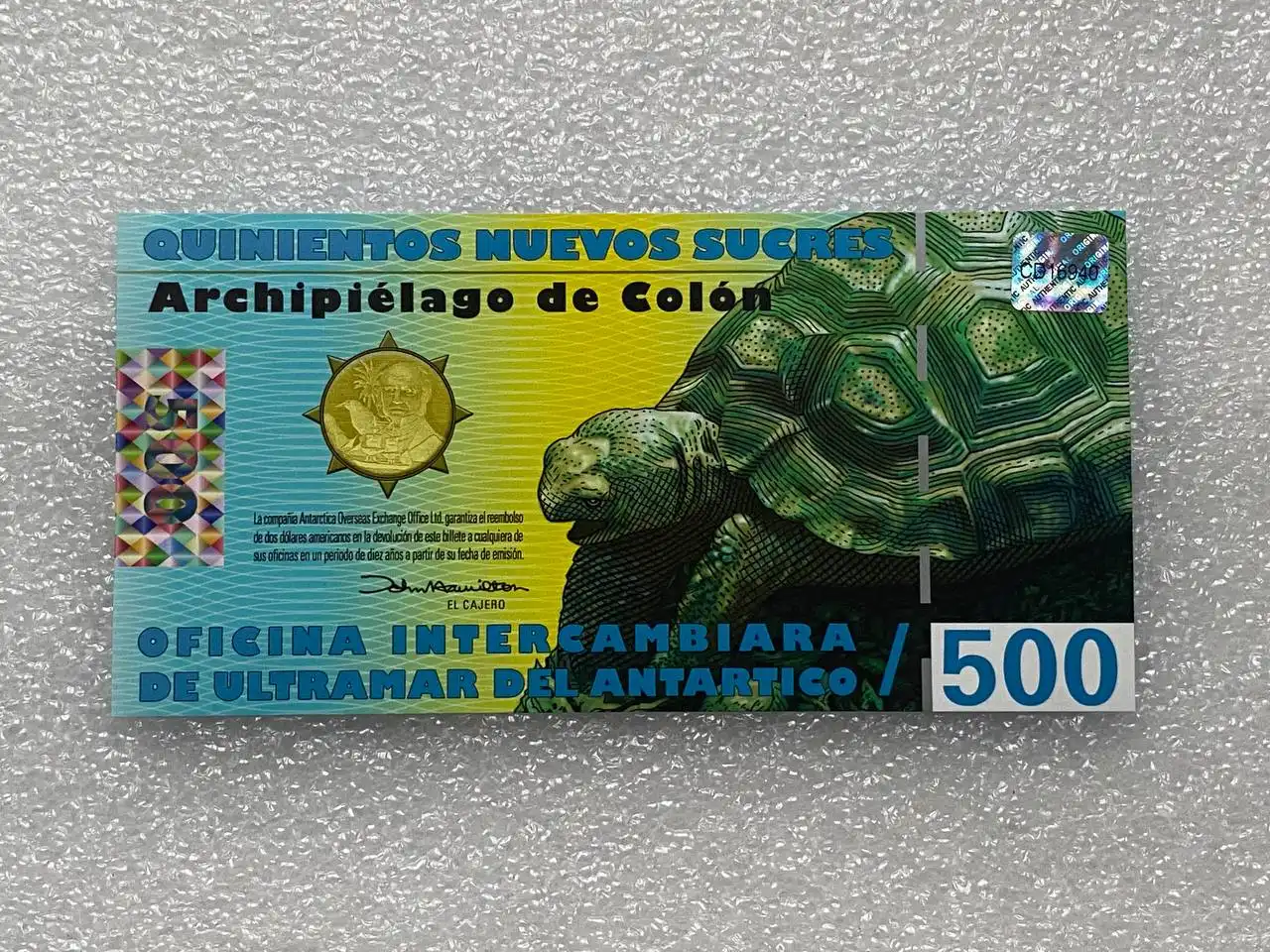 Коллекционные банкноты островов: Галапагосы, Кергелен, Пасхи