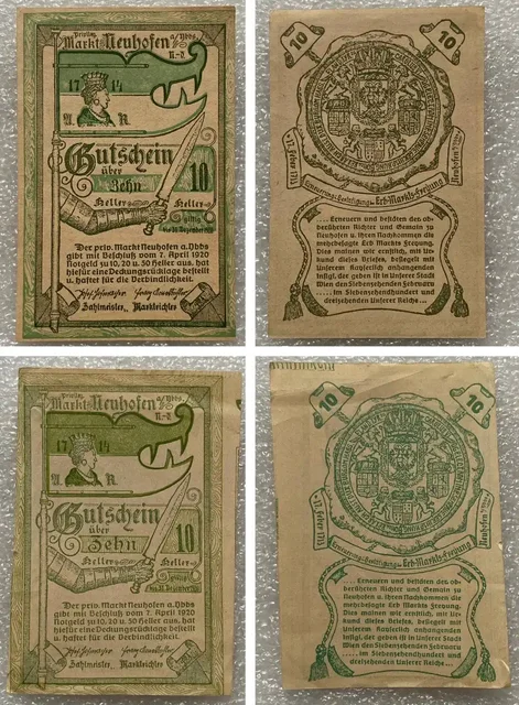 Банкноты Австрии нотгельды - Хобби и отдых в Екатеринбург