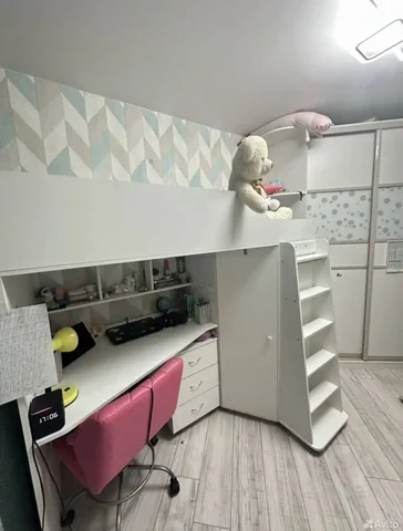 Кровать чердак с матрасом и тумбой - Барахолка в Екатеринбург