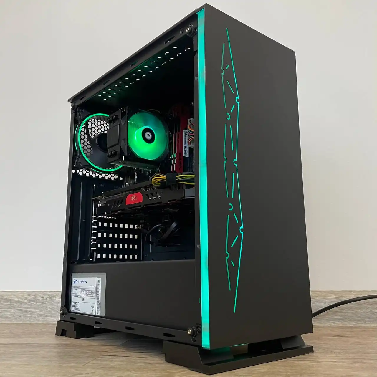 Игровой компьютер Ryzen 7 2700X + RX 580 8 ГБ