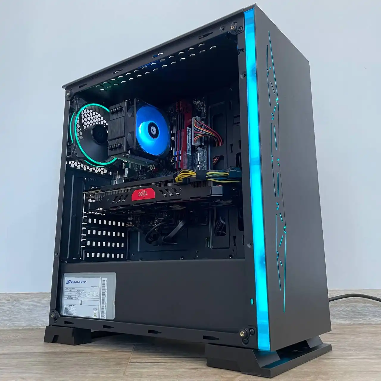 Игровой компьютер Ryzen 7 2700X + RX 580 8 ГБ