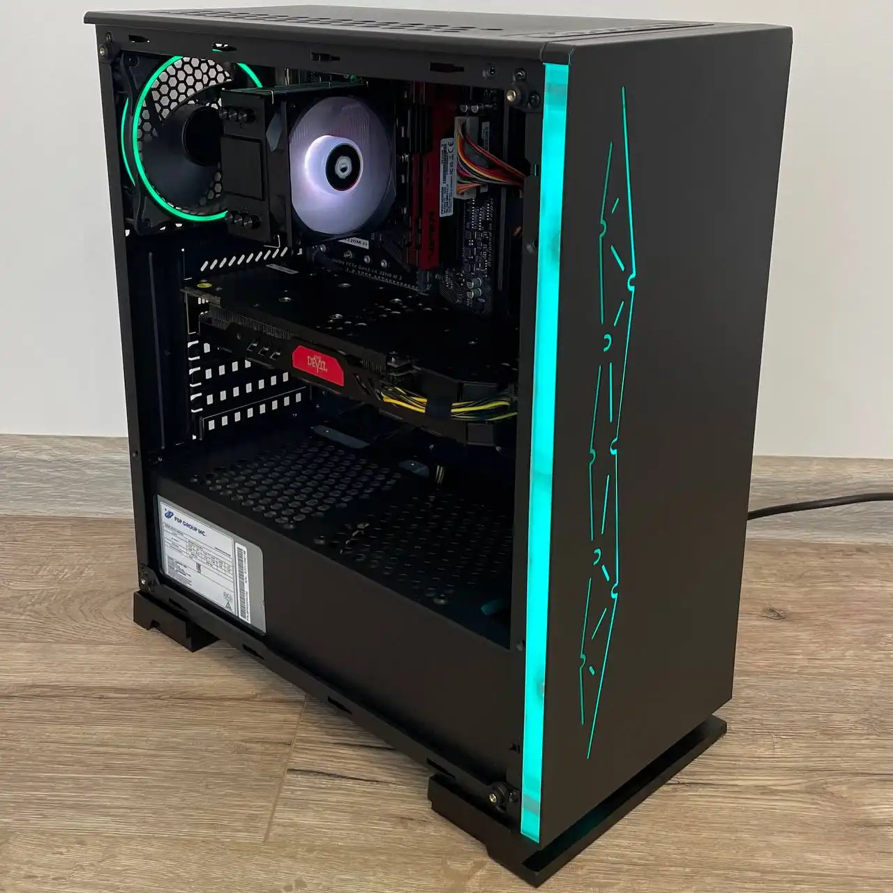 Игровой компьютер Ryzen 7 2700X + RX 580 8 ГБ