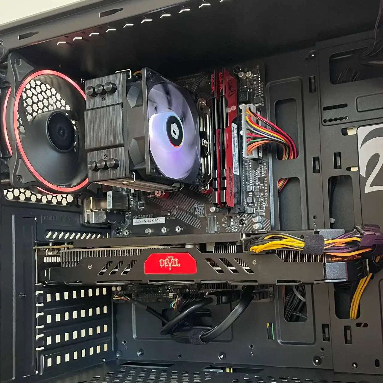 Игровой компьютер Ryzen 7 2700X + RX 580 8 ГБ