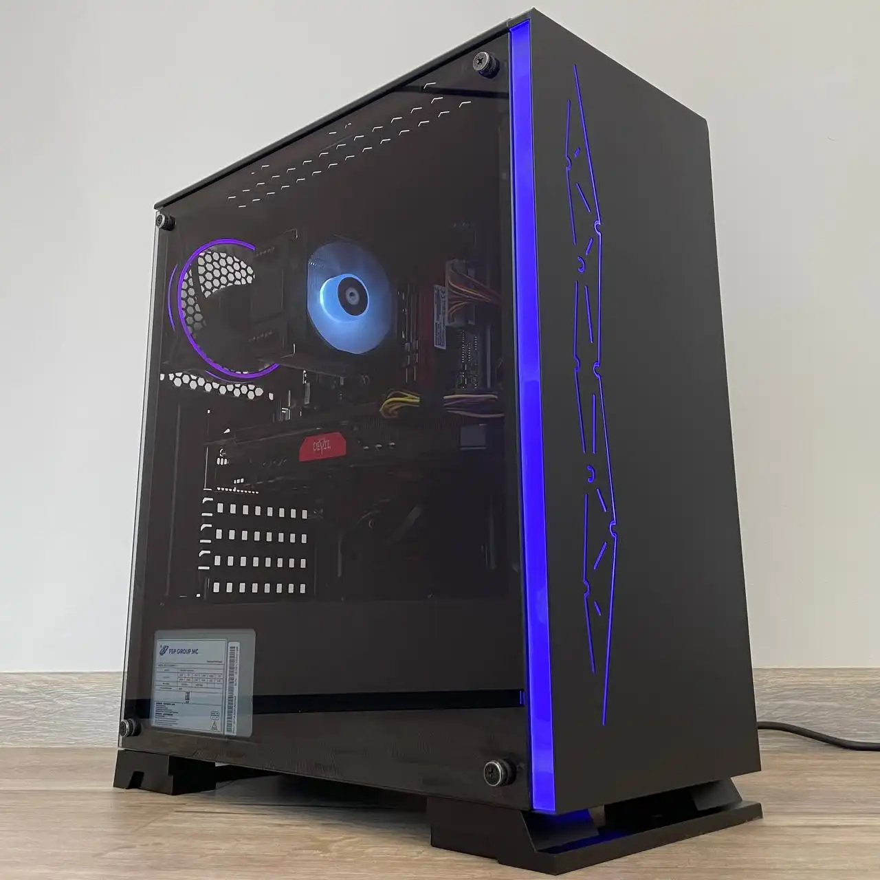 Игровой компьютер Ryzen 7 2700X + RX 580 8 ГБ