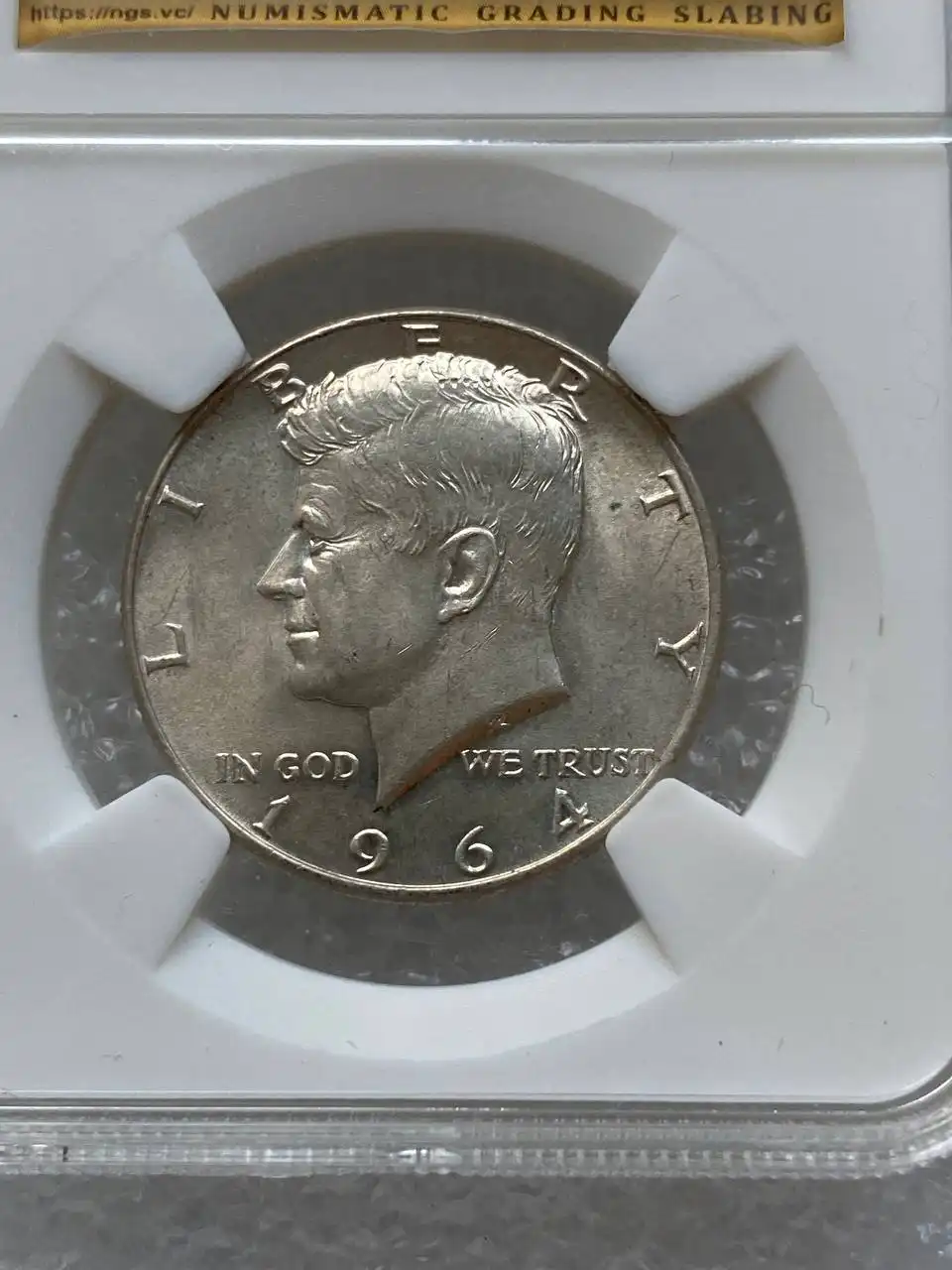 Монета США 50 центов 1964 года D MS62 серебро - Нумизматика (Хобби и отдых) в Екатеринбург