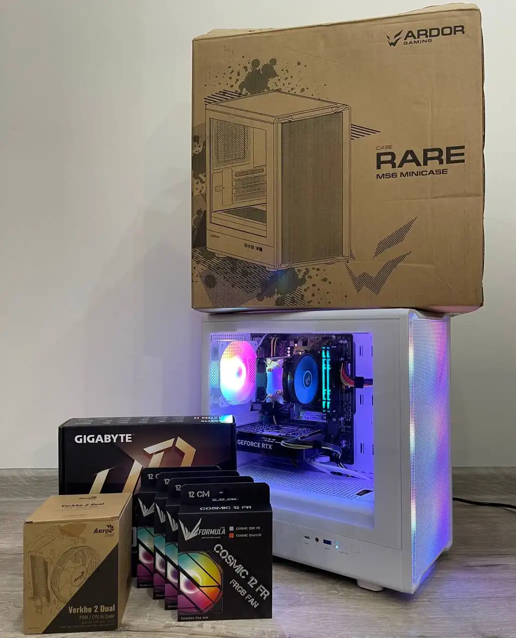 Игровой ПК Ryzen 5 5500 + RTX 4060 Ti - Компьютеры (Электроника) в Екатеринбург