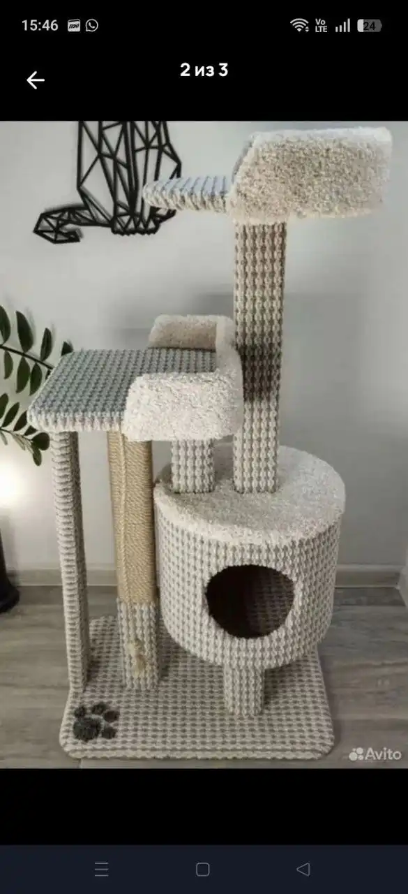 Новый комплекс для кошек собственного производства - Товары для животных (Барахолка) в Екатеринбург