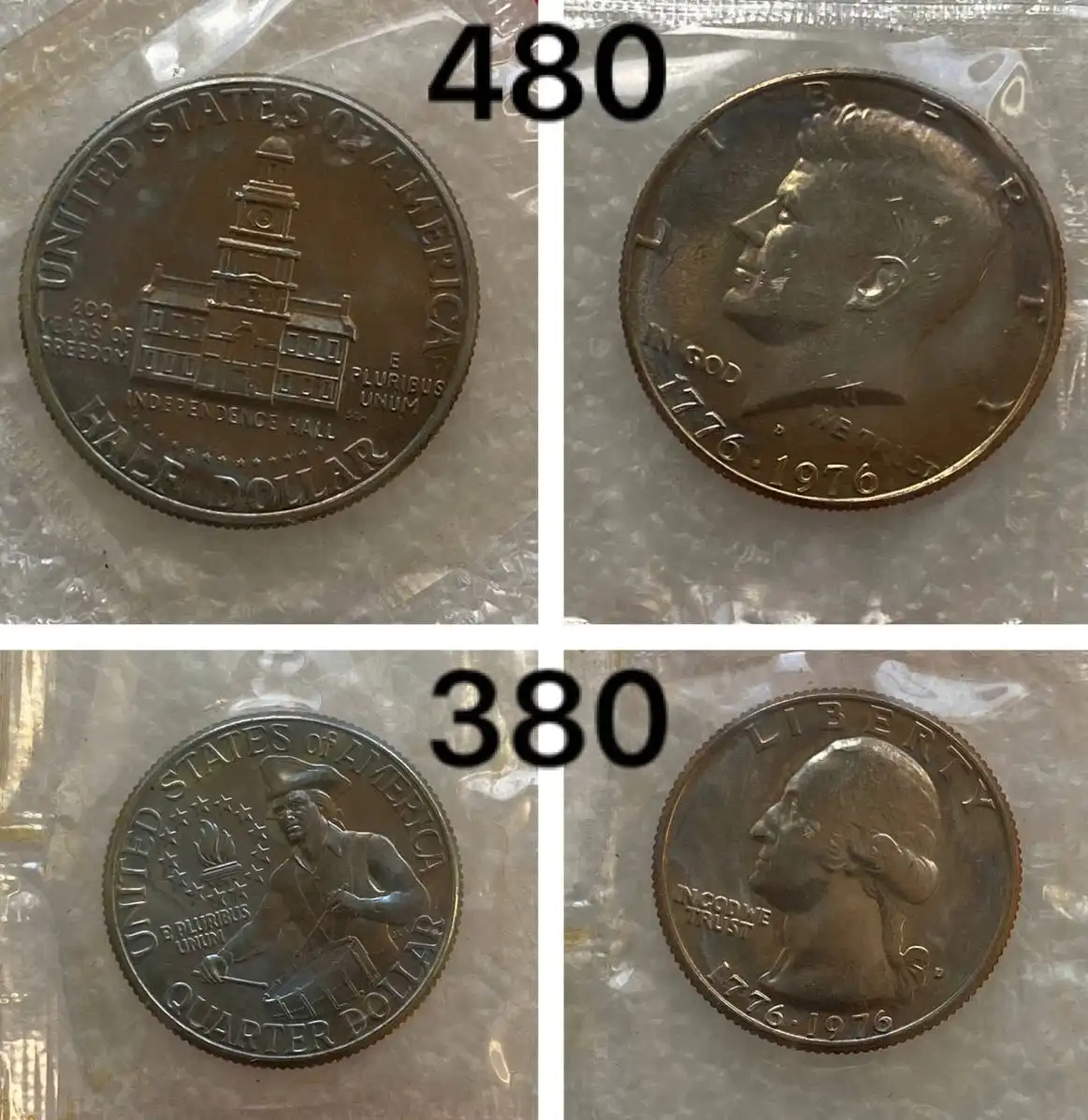 Монеты США в запайках из годовых наборов - Нумизматика (Хобби и отдых) в Екатеринбург