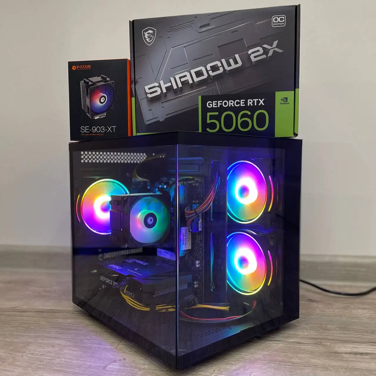 Мощный игровой компьютер AMD Ryzen 7 1700X с RTX 5060 - Компьютеры (Электроника) в Екатеринбург