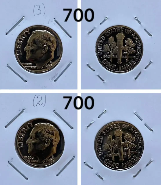 Монеты США 10 центов пруф - Подарки и сувениры в Екатеринбург