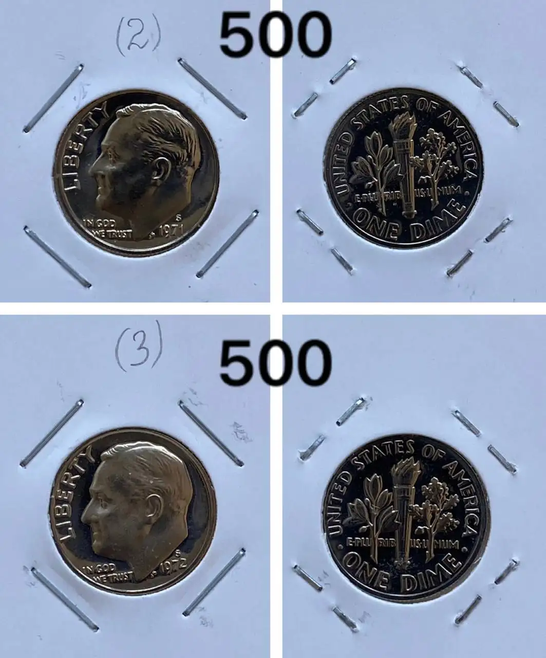 Монеты США 10 центов пруф - Нумизматика (Хобби и отдых) в Екатеринбург