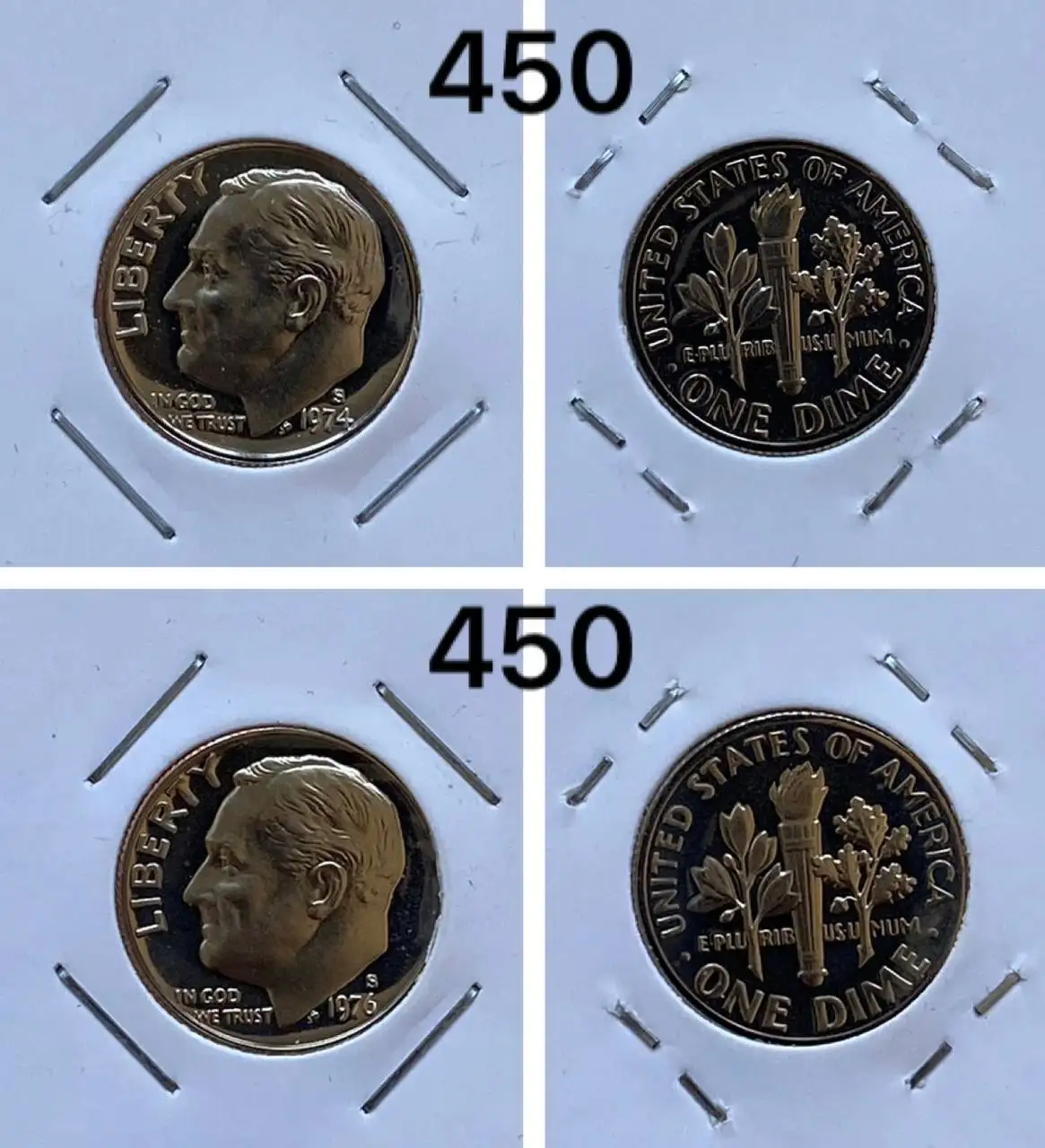 Монеты США 10 центов пруф - Нумизматика (Хобби и отдых) в Екатеринбург