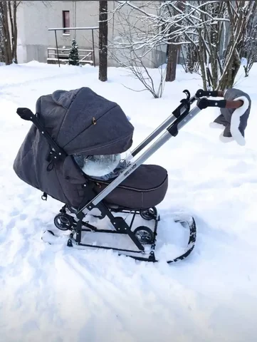 Санки-коляска б/у - Коляски и аксессуары в Екатеринбург