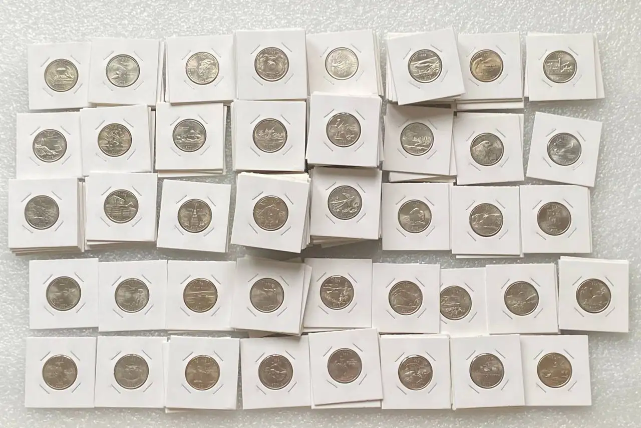 Коллекция монет США 25 центов по штатам - Коллекционирование (Хобби и отдых) в Екатеринбург