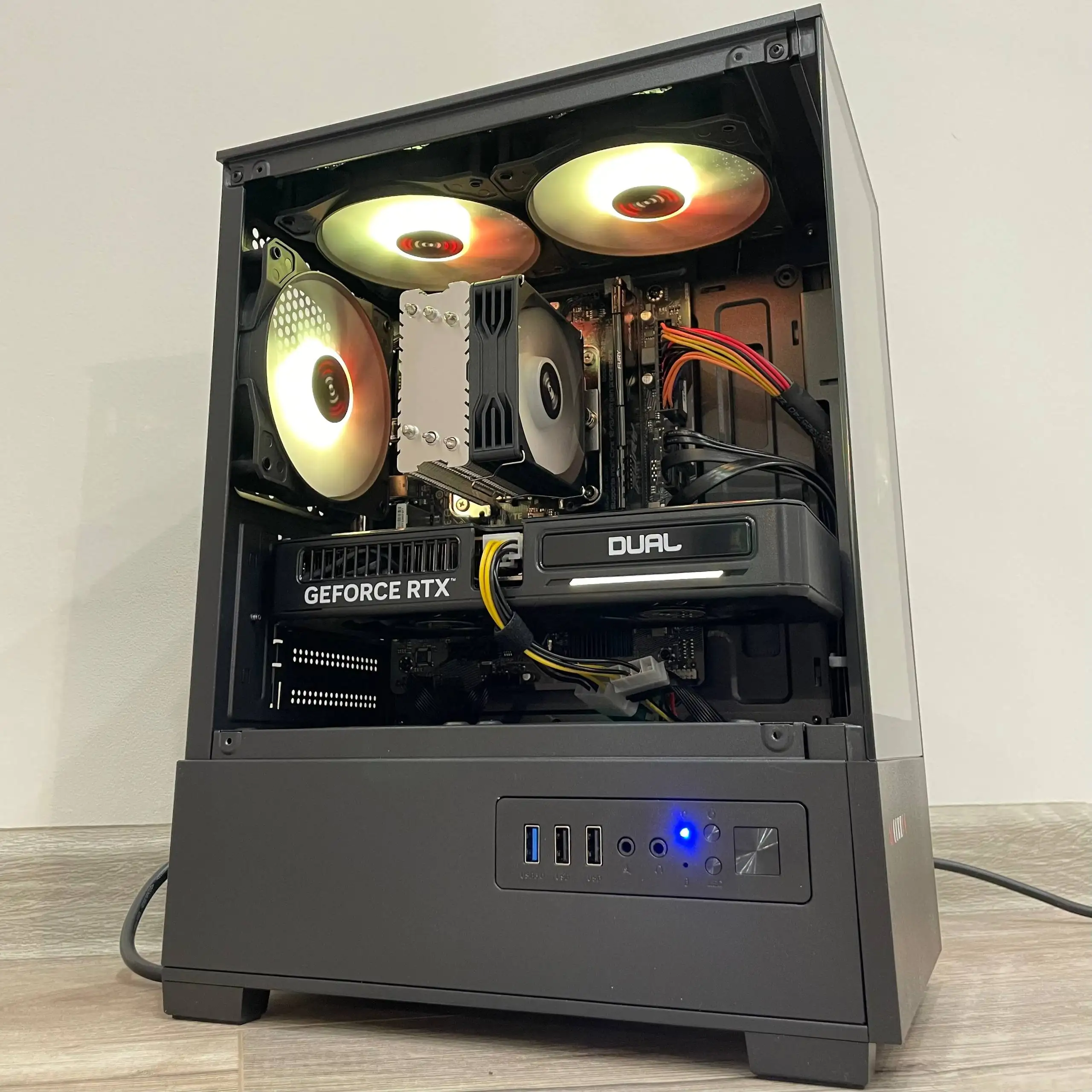 Игровой компьютер Intel Core i5-12400 + RTX 5060 - Компьютеры (Электроника) в Екатеринбург