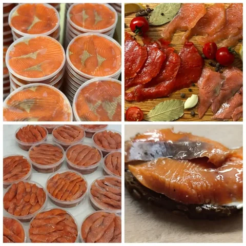 Продажа филе слабосоленой рыбы - Холодильники в Екатеринбург