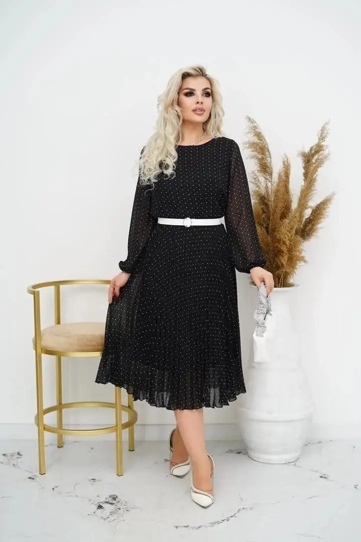 Женские платья миди с юбкой плиссе - Женская одежда (Одежда) в Екатеринбург