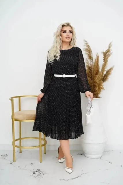 Женские платья миди с юбкой плиссе - Футболки в Екатеринбург