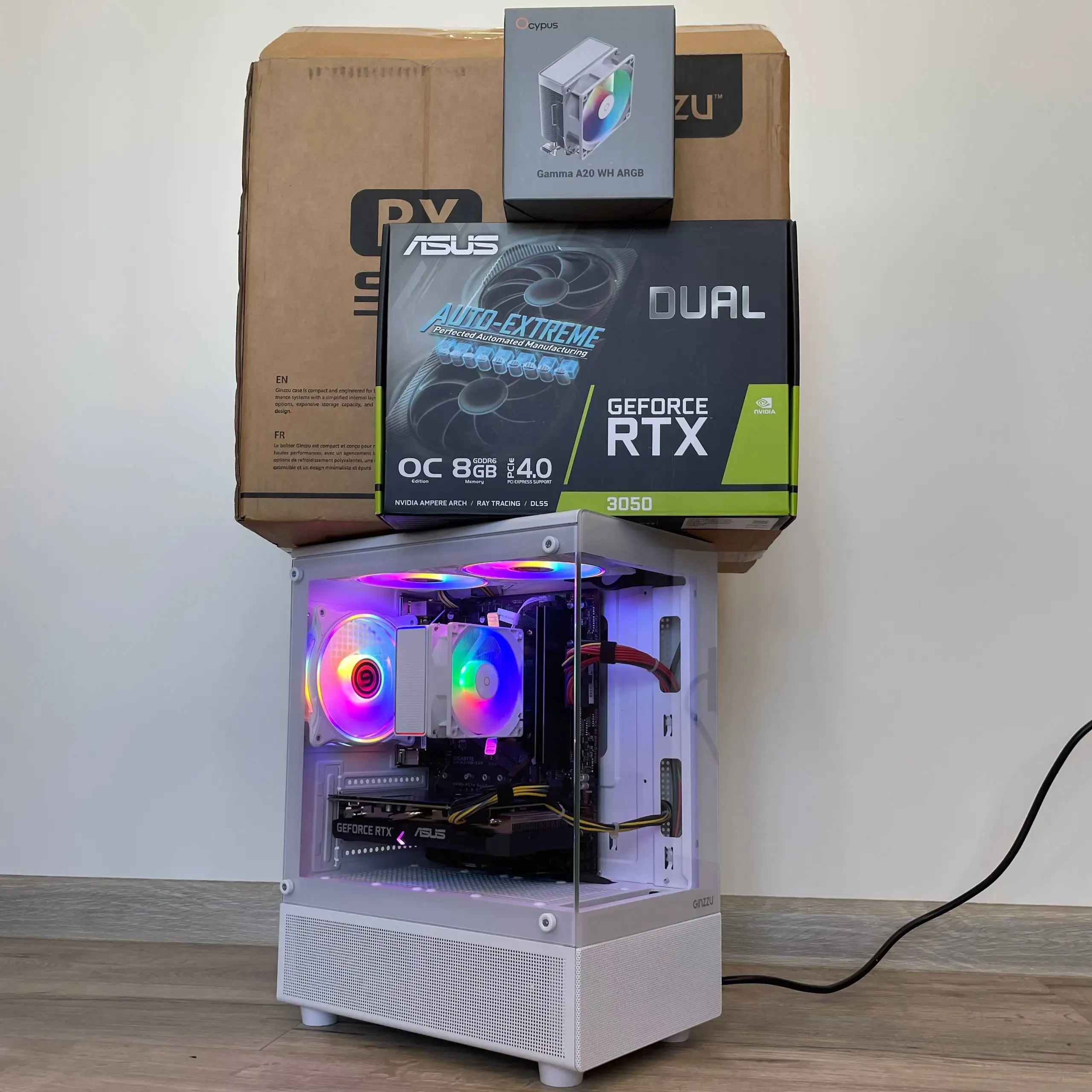 Игровой компьютер AMD Ryzen 7 с RTX 3050 - Компьютеры (Электроника) в Екатеринбург