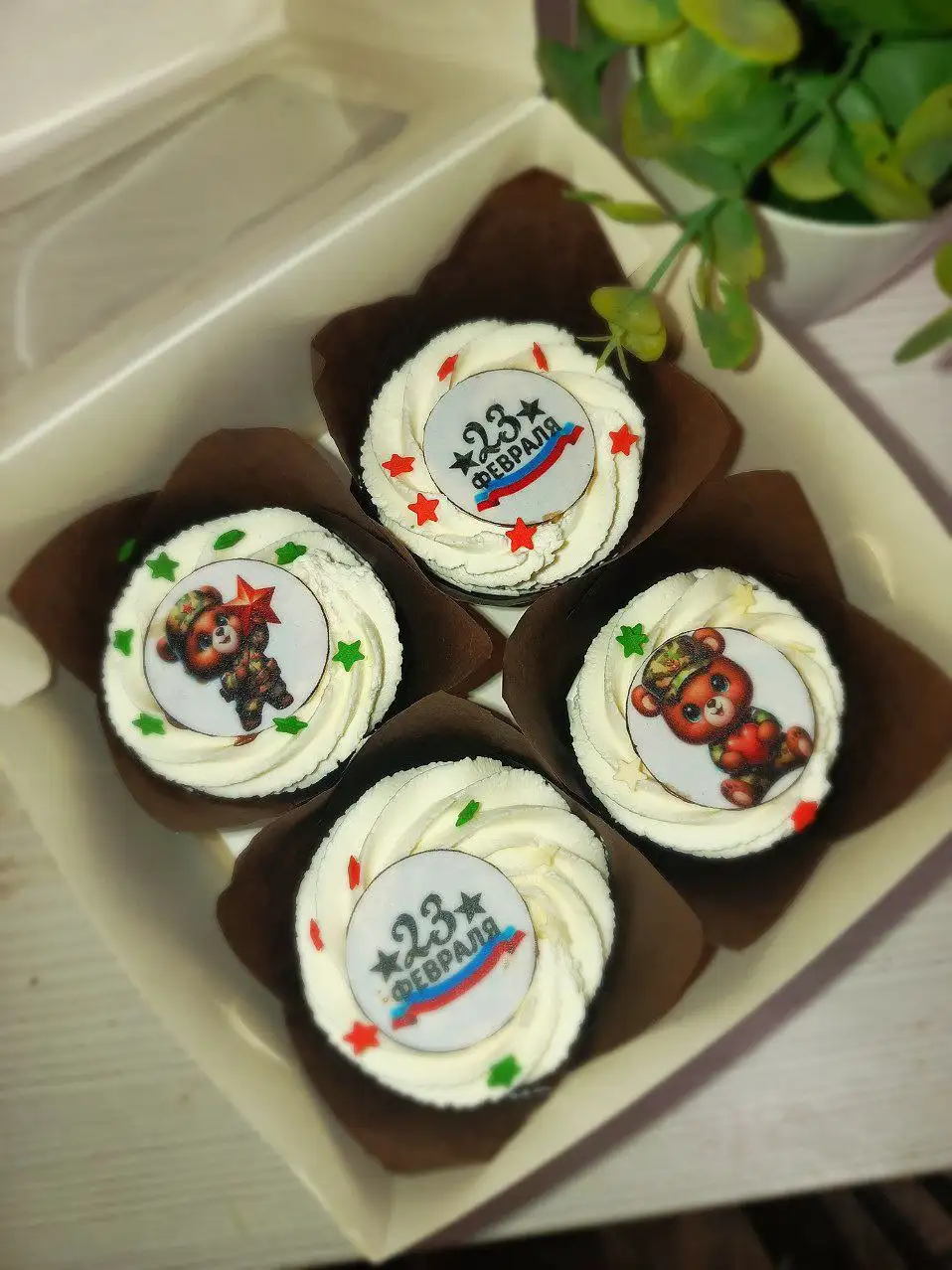 Капкейки на 23 февраля - Барахолка в Неизвестно