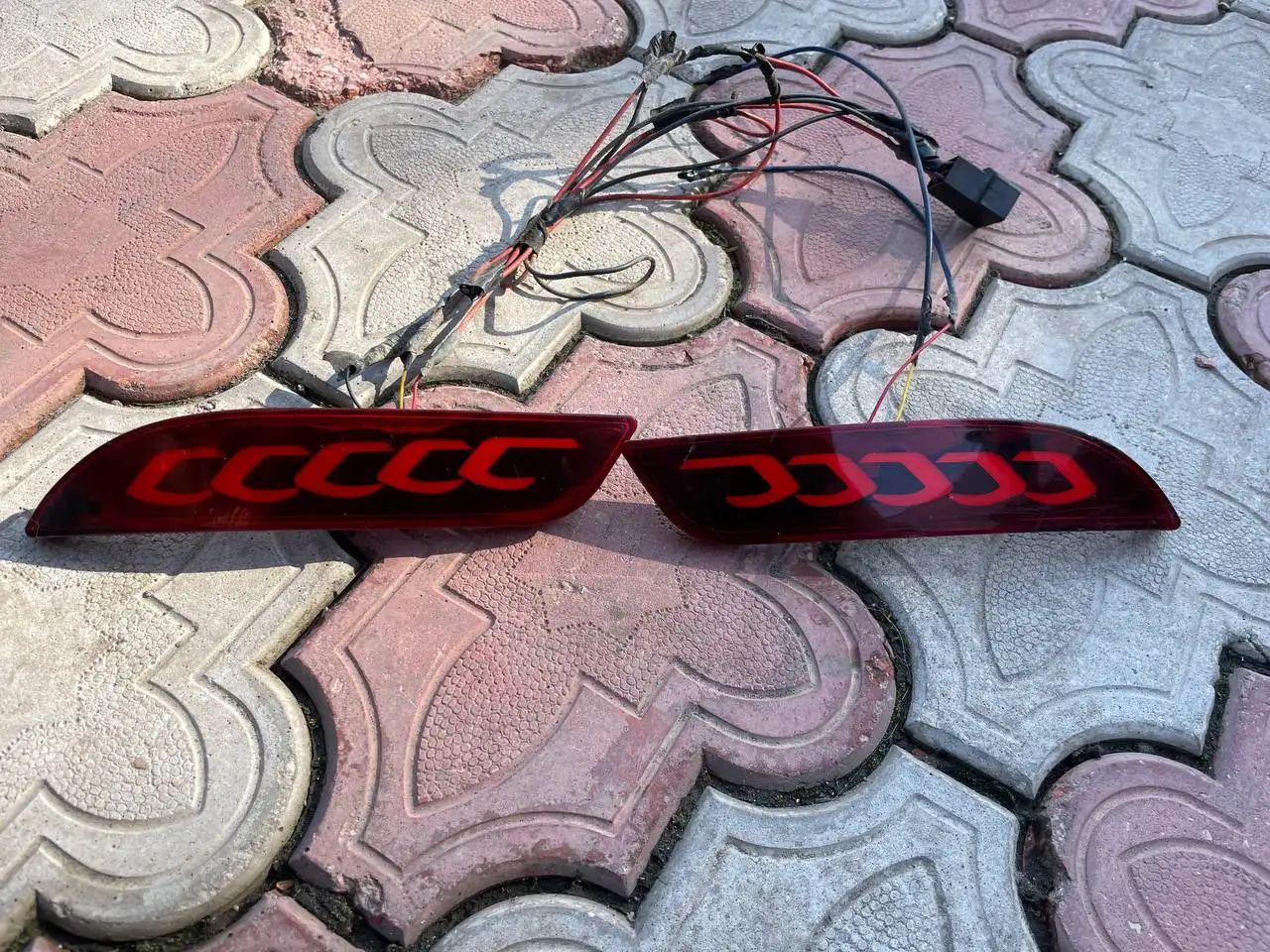 Задние катафоты на Приору в стиле AMG - Запчасти (Авто) в Неизвестно