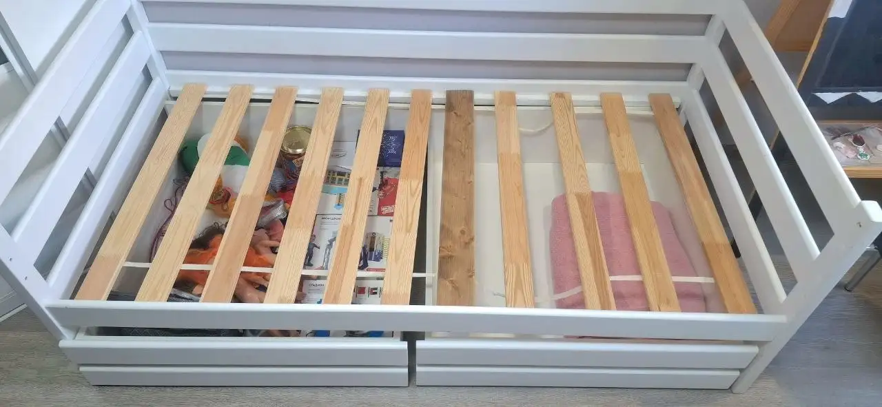 Продам детскую кровать с матрасом Аскона Milky Way 160×80 - Детская мебель (Товары для детей) в Самара