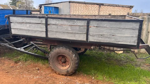 Продам телегу одноосную самосвал - Прицепы в Самара